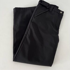 Predator Insulated Snow Pants Women's Medium Black Straight Leg Adjustable Waist